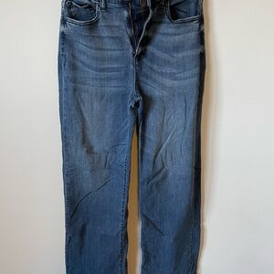 Sneak Peek Blue Flare & Wide Leg Jeans